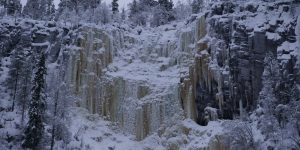 Korouoma-Loop hike at majestic canyon