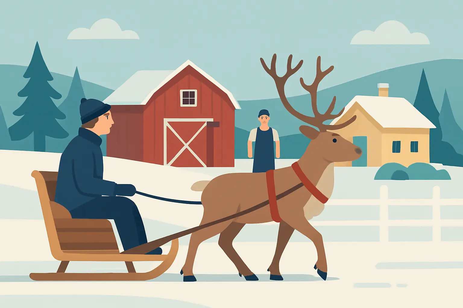 You are currently viewing Reindeer Safari + Farm Lunch in Lapland
