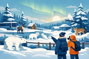 Read more about the article Ranua Arctic Zoo Day Trip from Rovaniemi