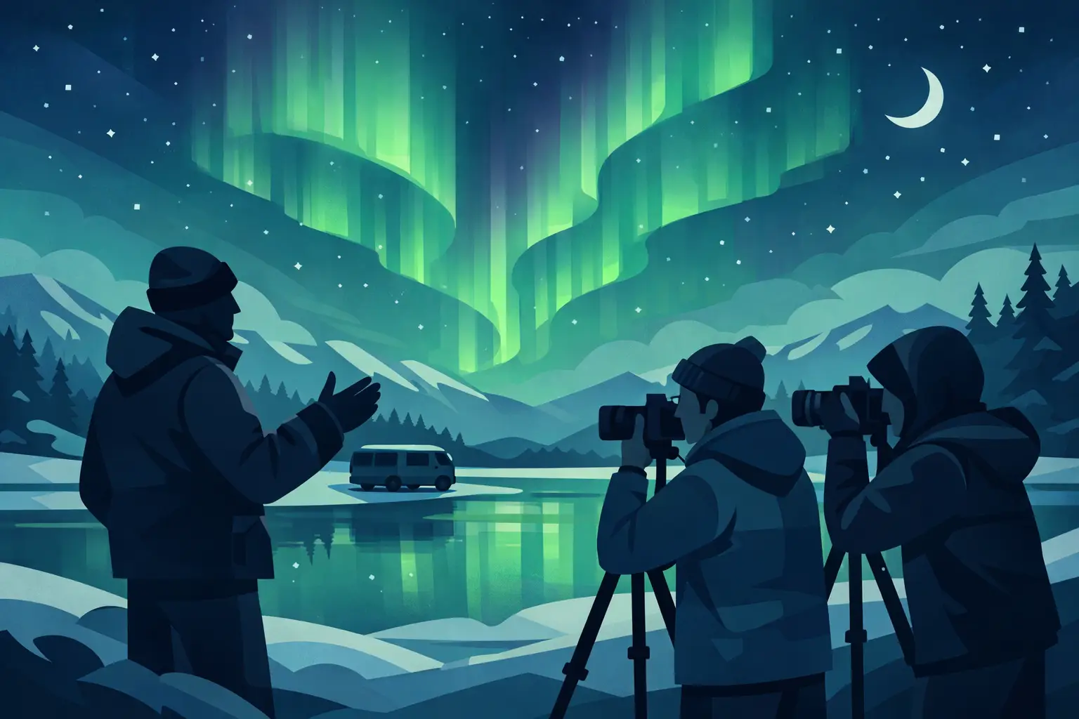 You are currently viewing How Guided Aurora Photography Works