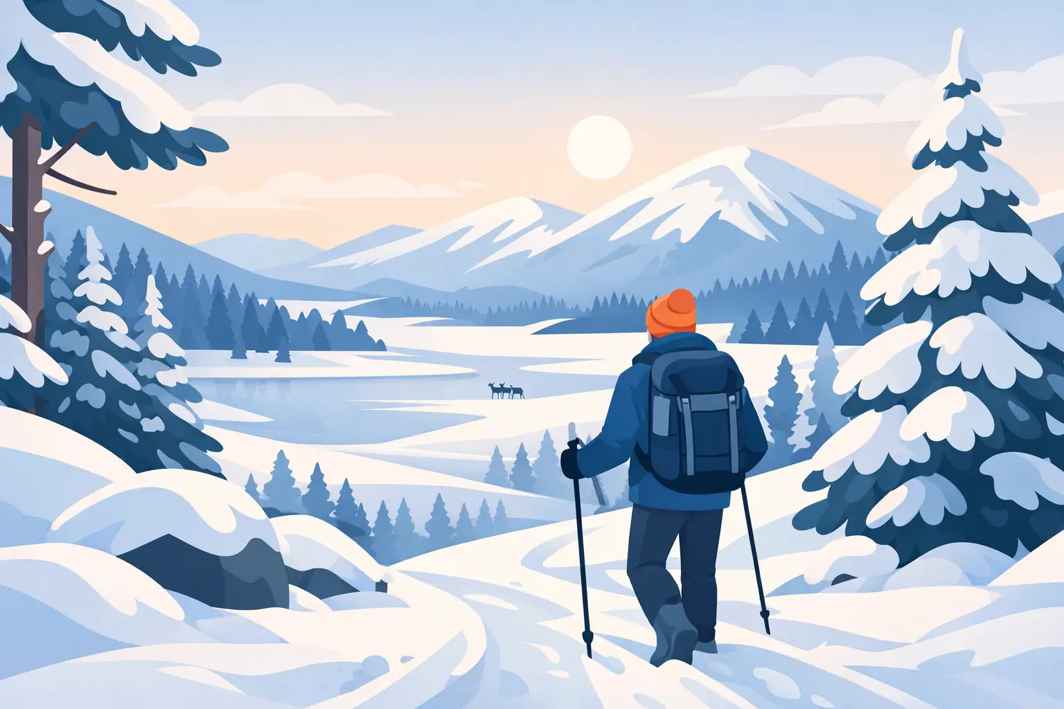 You are currently viewing Lapland Winter Wilderness Hike Day Tour