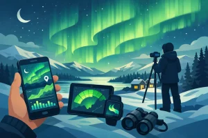Read more about the article Best Northern Lights Forecast Apps in Lapland