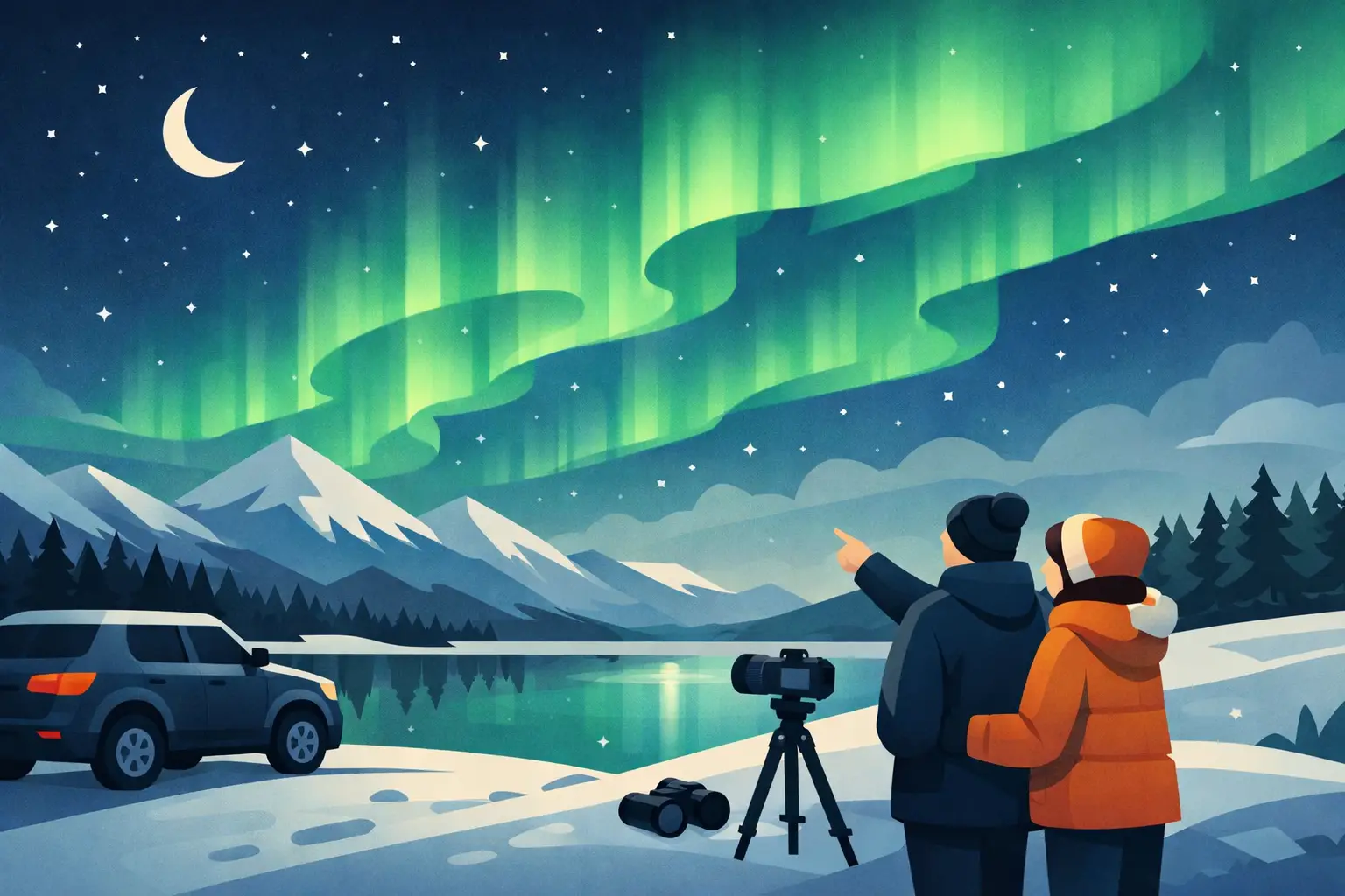 You are currently viewing How Northern Lights Chasing Works