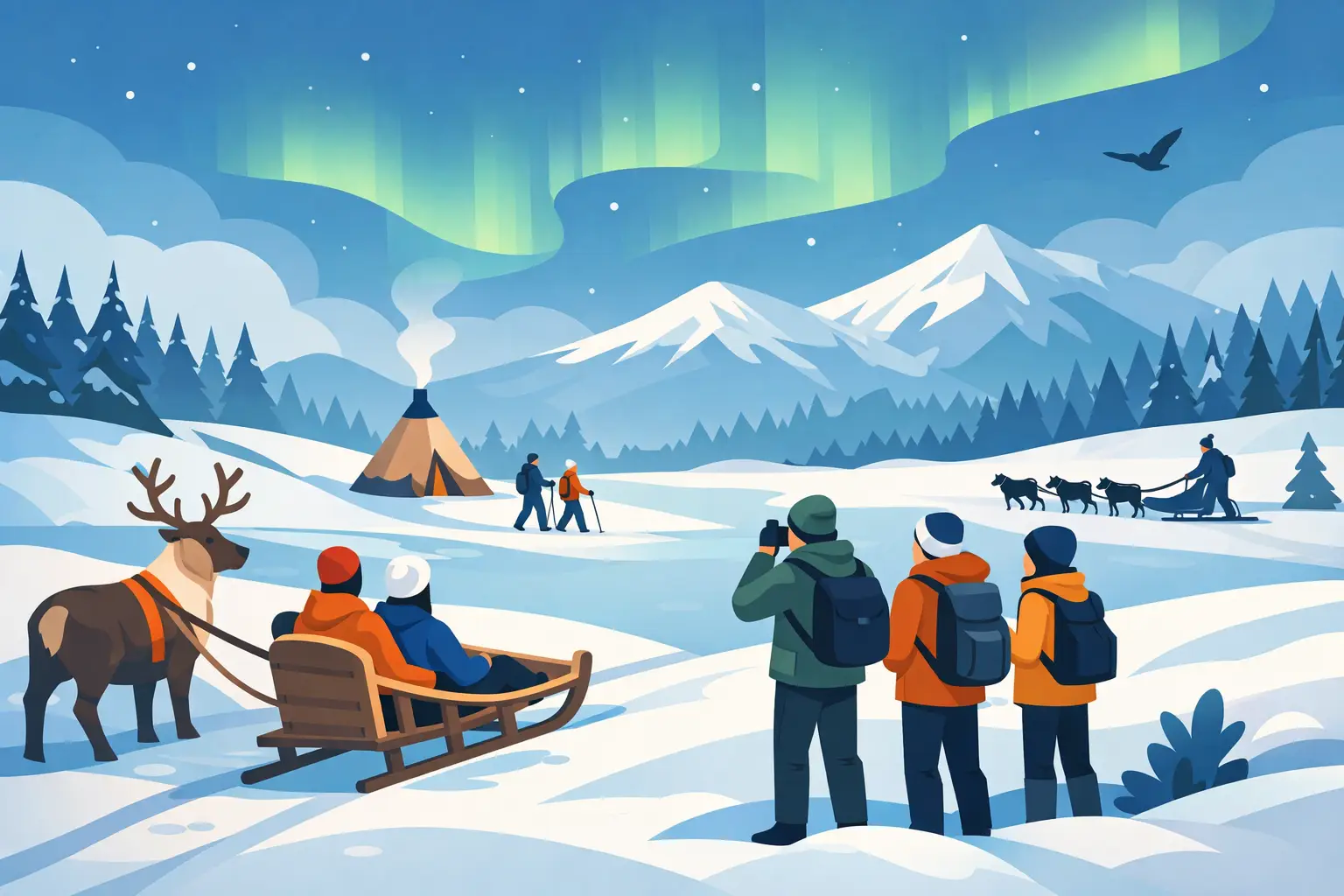 You are currently viewing Why Small Group Lapland Adventures Work