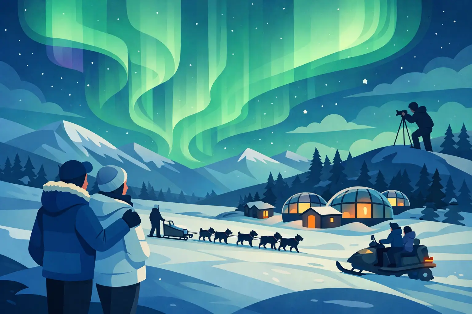 You are currently viewing Northern Lights Tours Lapland: What to Book