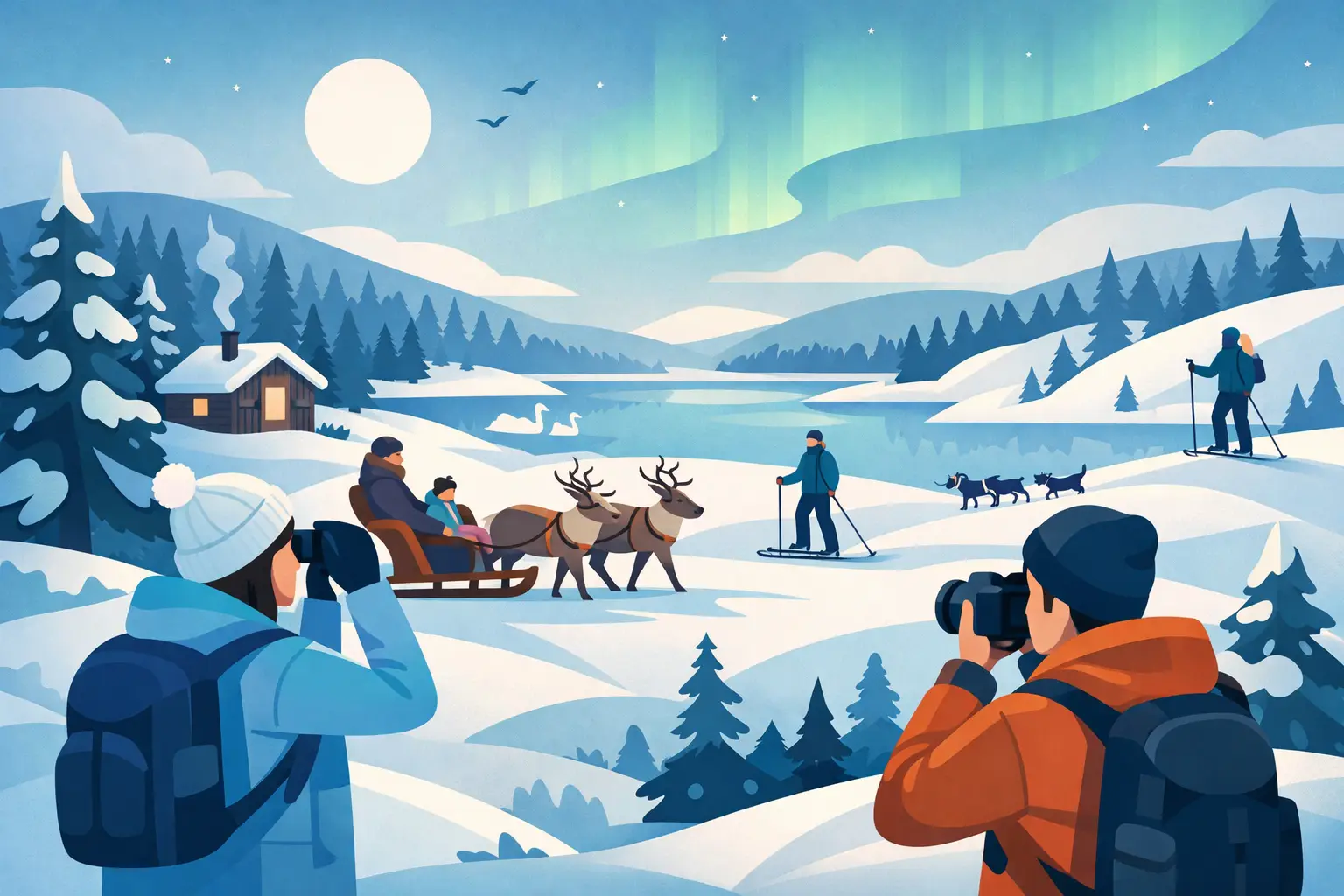 You are currently viewing Winter Nature Tours Finland Travellers Love