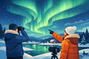 Read more about the article Aurora Hunting from Rovaniemi: Real Results