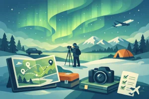 Read more about the article Real Example Aurora Chase Itinerary