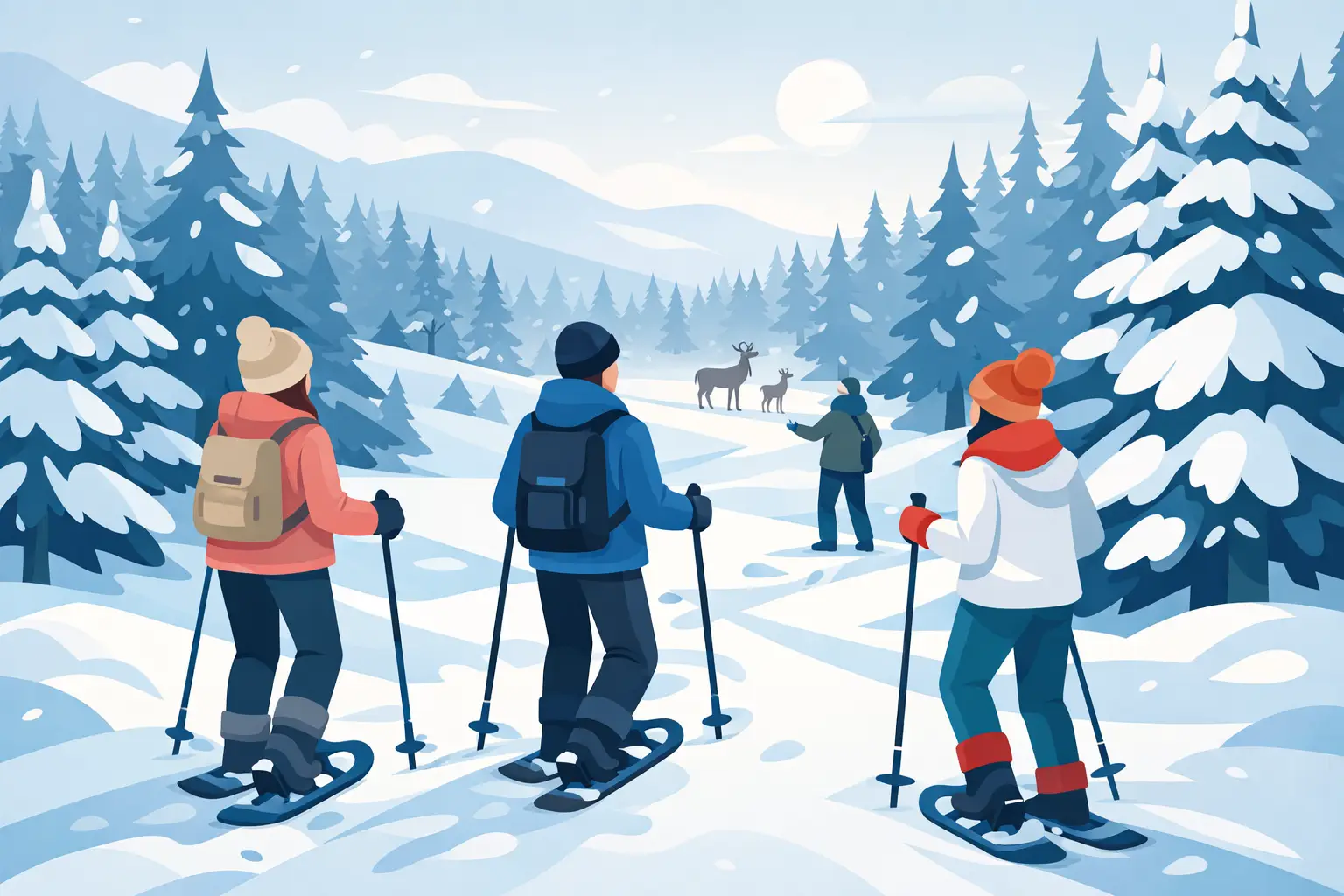 You are currently viewing Small-Group Snowshoeing Forest Tours in Rovaniemi
