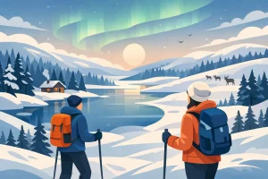 Read more about the article 8 Best Winter Hikes Near Rovaniemi This Season