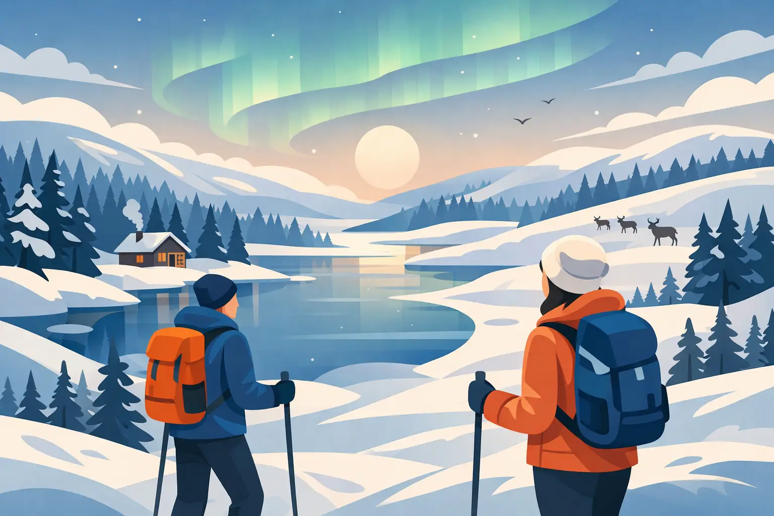You are currently viewing 8 Best Winter Hikes Near Rovaniemi This Season
