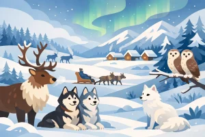 Read more about the article Best Lapland Animal Experiences for Winter