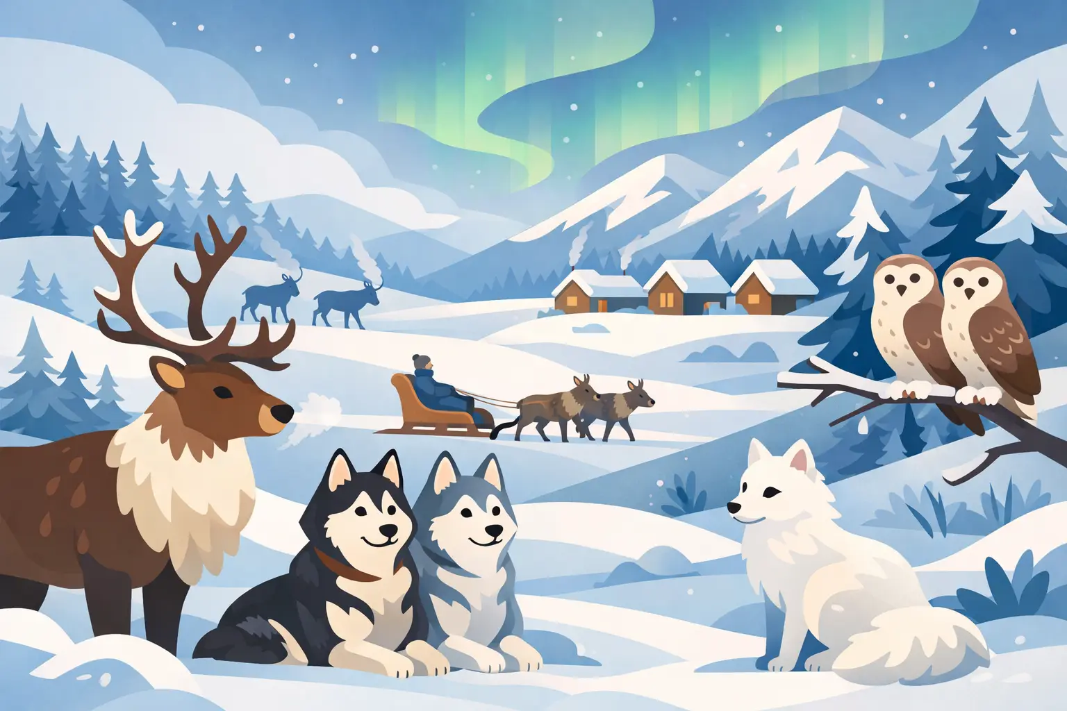 You are currently viewing Best Lapland Animal Experiences for Winter