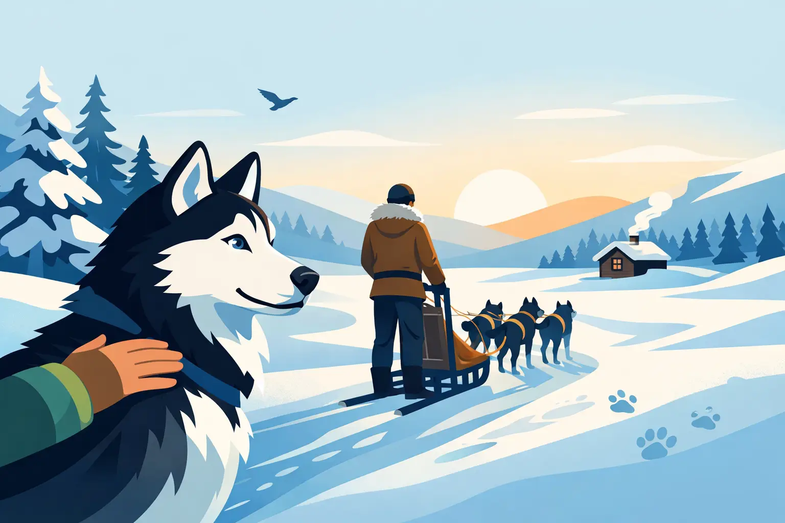 Read more about the article Husky Safari Ethics for a Responsible Lapland Ride