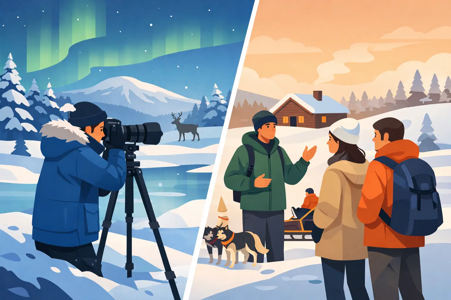 Read more about the article Lapland Photography Tour or Standard Tour?
