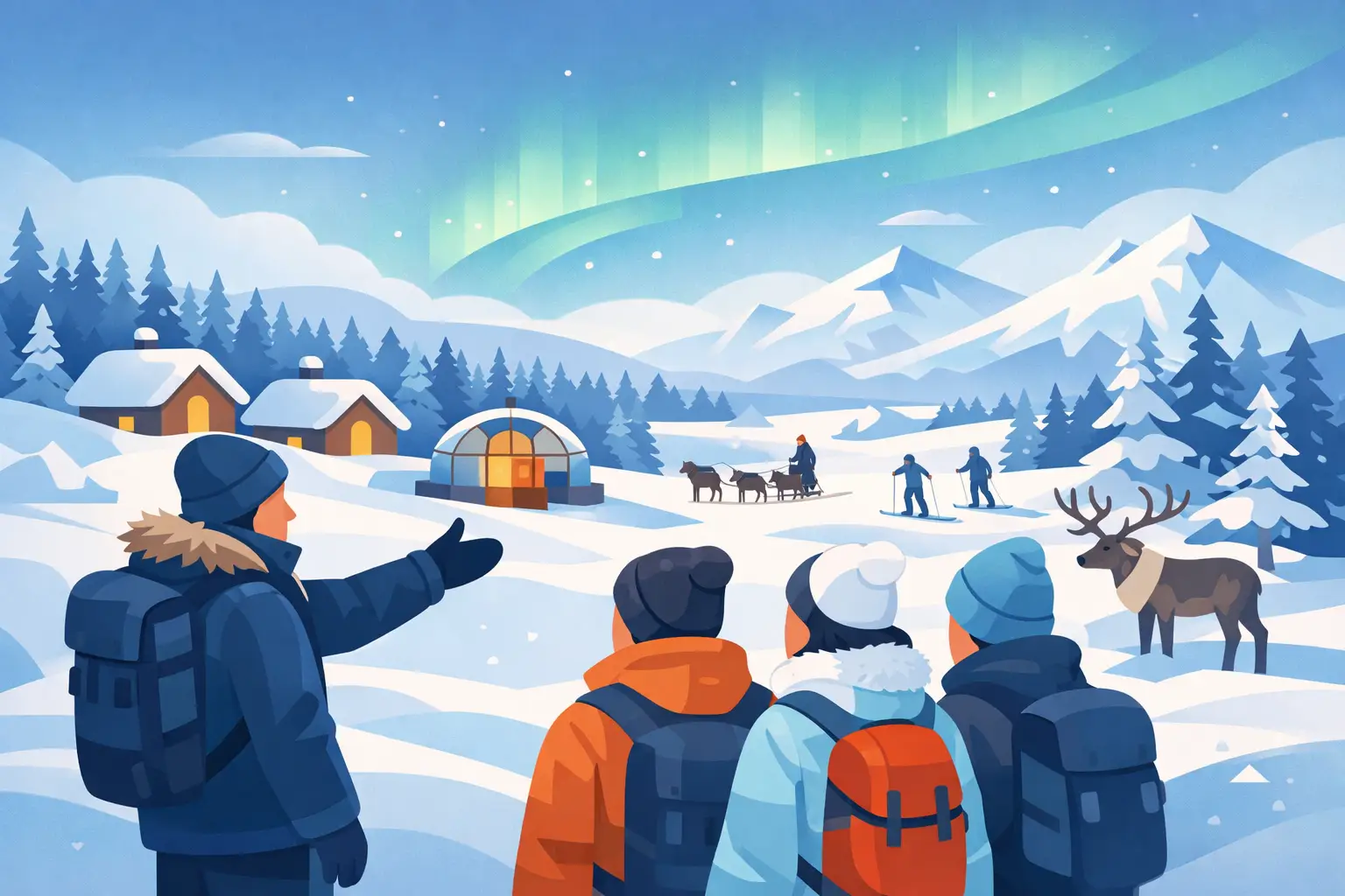Read more about the article Lapland Small Group Tour Guide for Winter